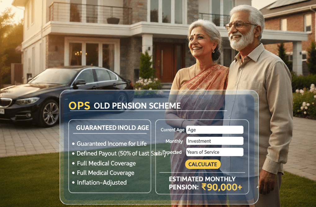 OPS Pension Calculator - Calculate Old Pension Scheme as per 7th Pay Commission for Central and State Government Employees